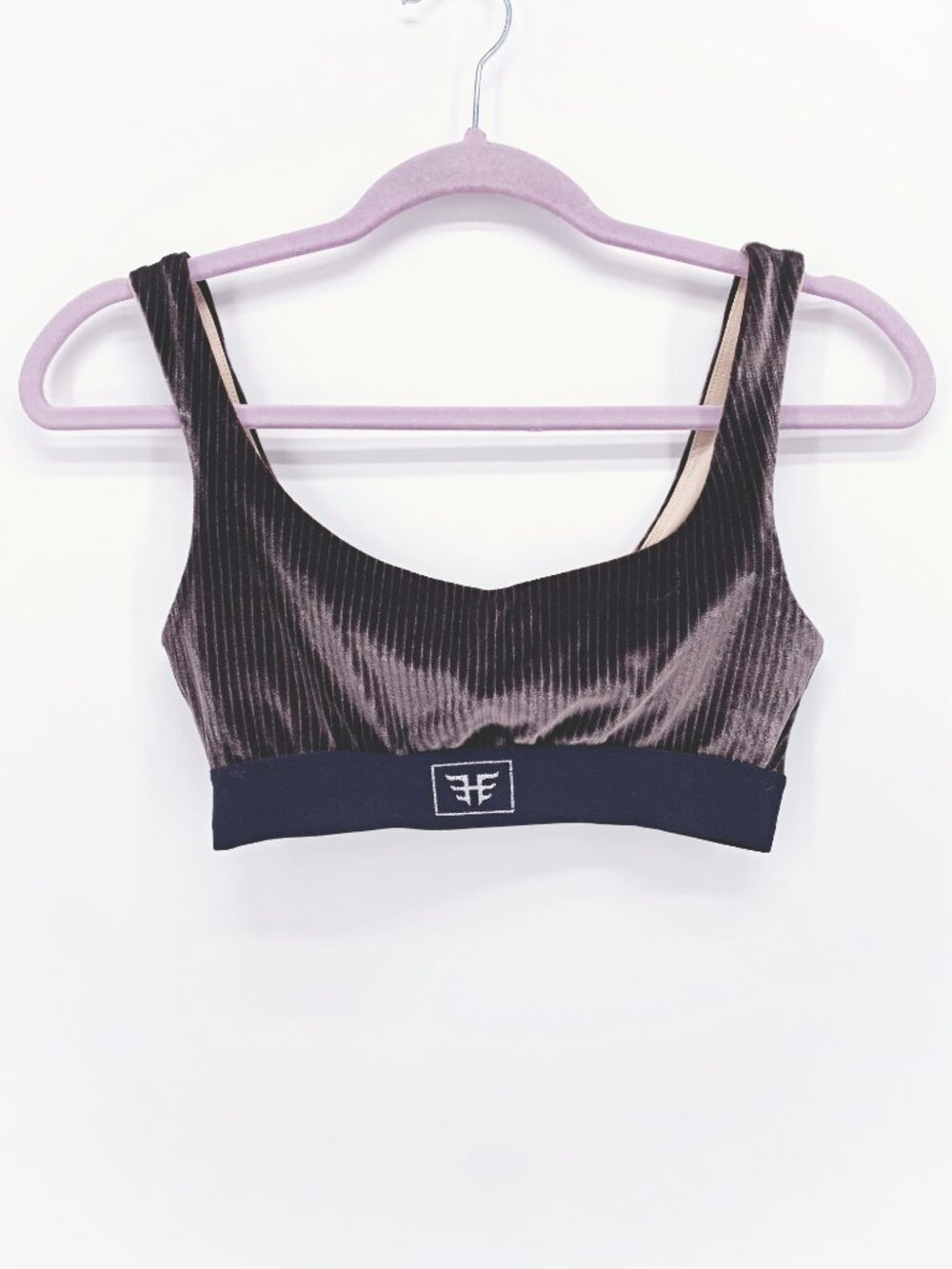 Heroine Sport Ribbed Velvet Bra